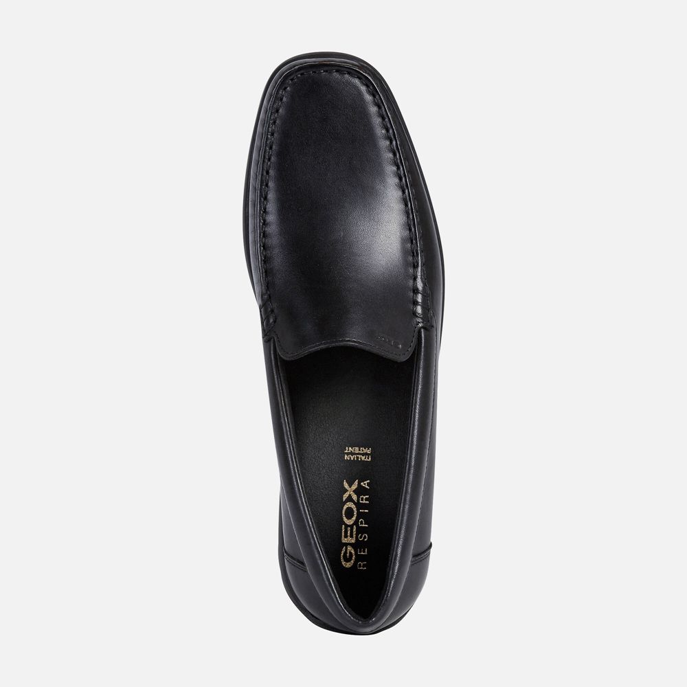 Geox Loafers Black Devan - Geox Mens Shoes - YLONFV258